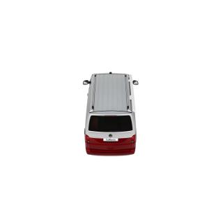 VW VOLKSWAGEN T6.1 CALIFORNIA OCEAN FORTANA RED / REFLEX SILVER 2021 \"Otto Pro\" OttO mobile 1:18 Resinemodell (Türen, Motorhaube... nicht zu öffnen!)